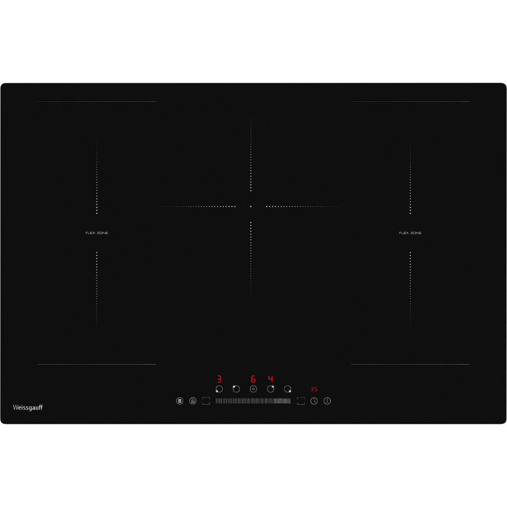 Варочная панель индукционная Weissgauff HI 750 BSC Dual Flex, черный