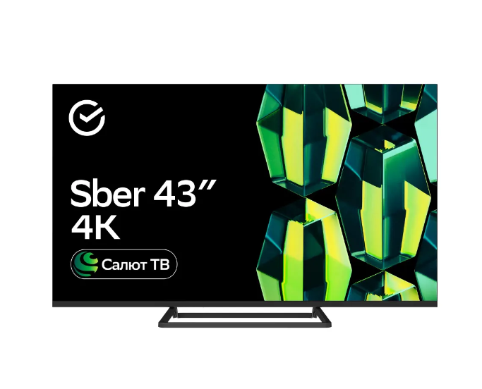 Телевизор Sber SDX-43U4128, черный