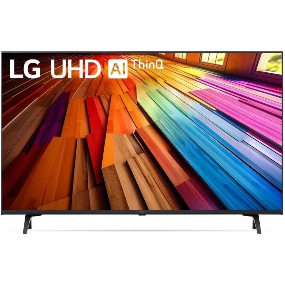 Телевизор LG 43UT80006LA.ARUG, черный