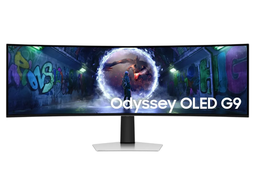 Монитор Samsung Odyssey OLED G9 S49DG932SIXCI (LS49DG932SIXCI), серебристый