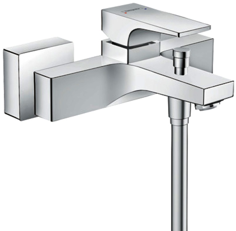 Смеситель для ванны с душем Hansgrohe Metropol 32540000, хром