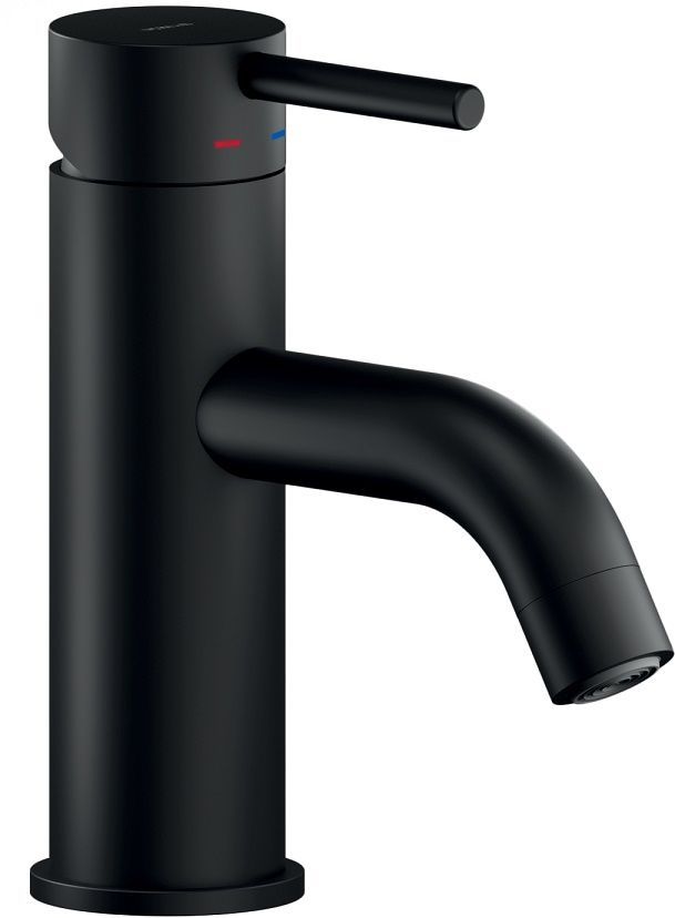 Смеситель для раковины Nobili Live LV00118/2BM Velvet black, черный матовый